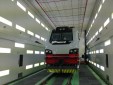 Электровозосборочный завод г. Астана (Казахстан). Покрасочно-сушильная камера для локомотивов